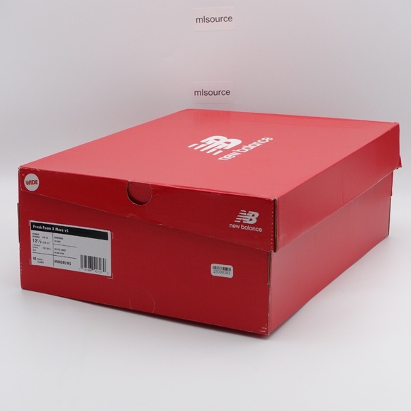 NEW XWIDE 4E Men's New Balance Fresh Foam X More v5 Sneakers MMORLW5 - Picture 7 of 9